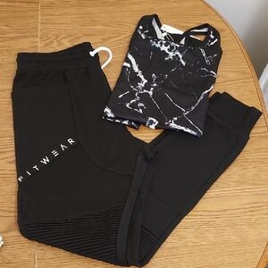 Fitwear Biker Sweatpant, Stella Singlet